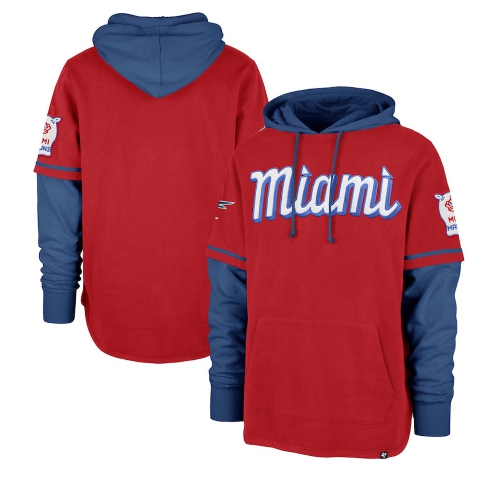 Miami Marlins ‘47 City Connect Trifecta Shortstop Pullover